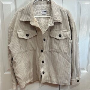 Ciso Cream Teddy Jacket